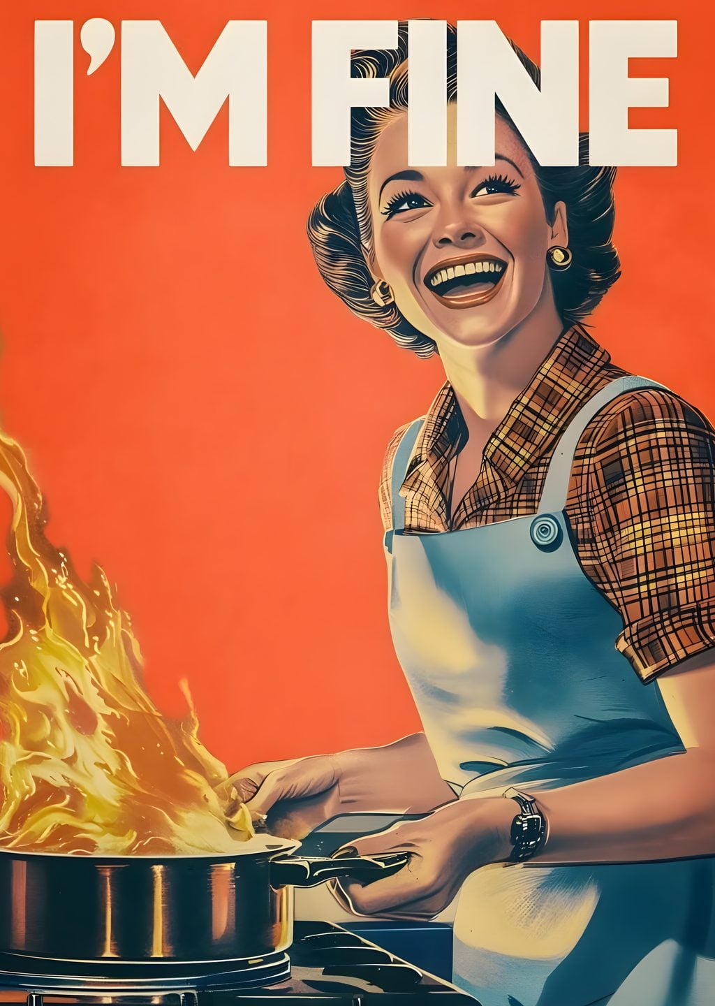 I'm Fine: Mutfakta Alevler