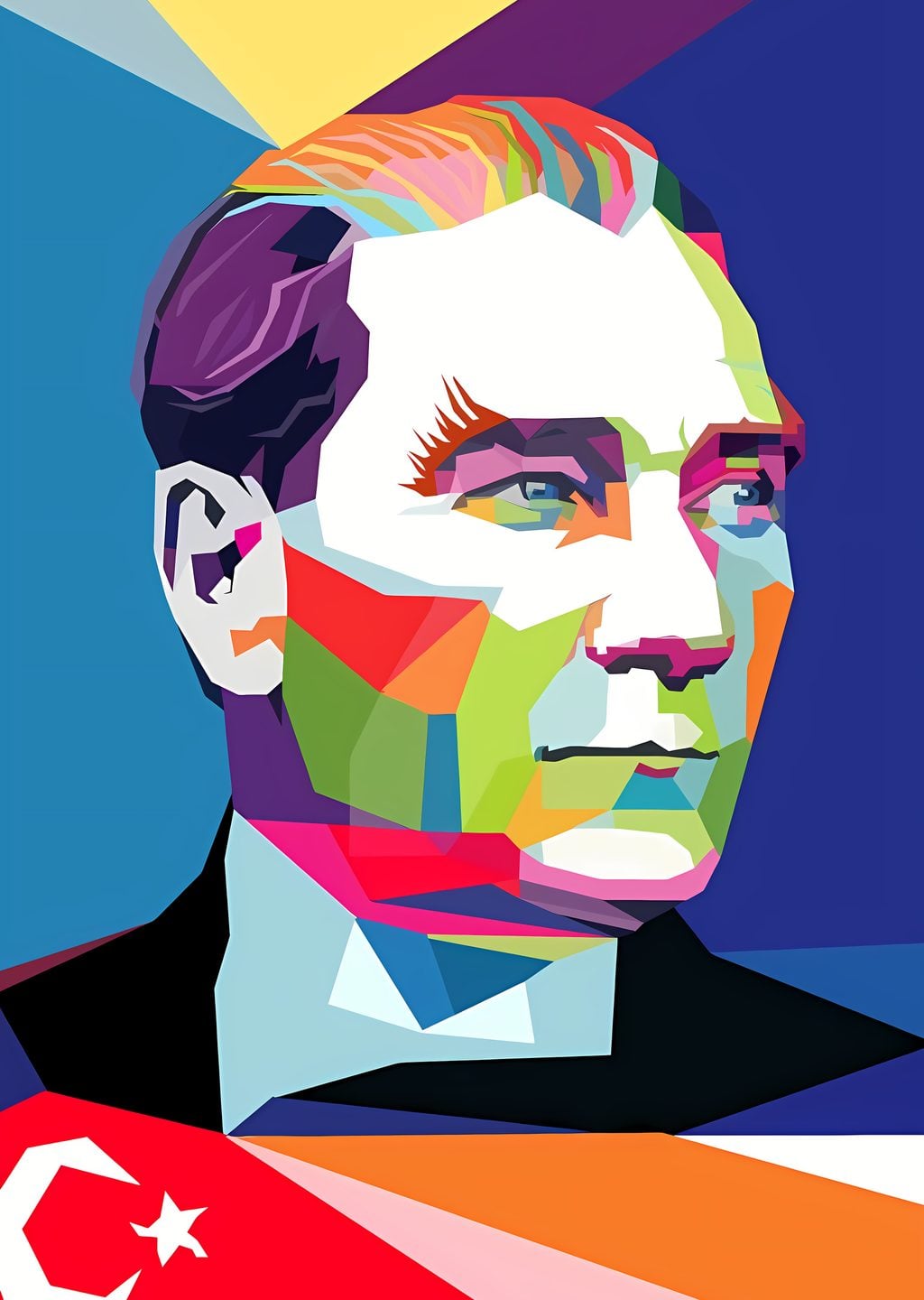 Mustafa Kemal Atatürk: Renkli Portre
