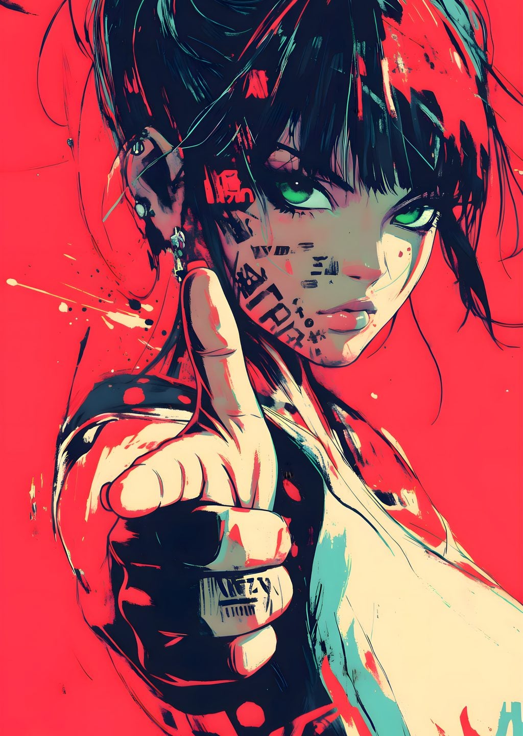 Neon Asi: Kanji Portre