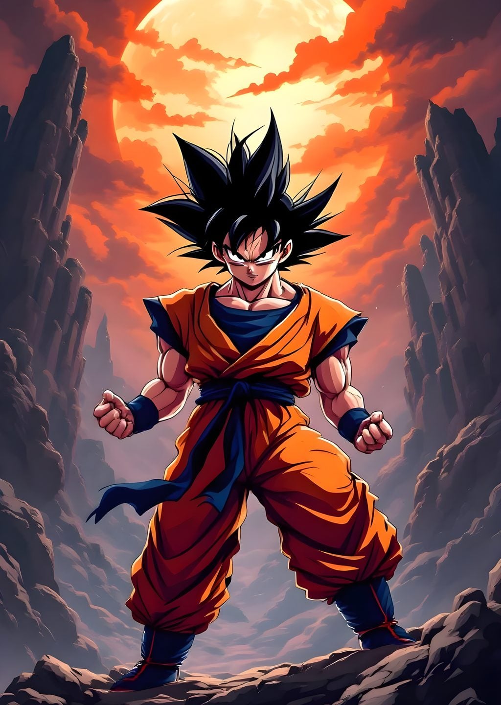 Son Goku: Ateşli Güneş Altında