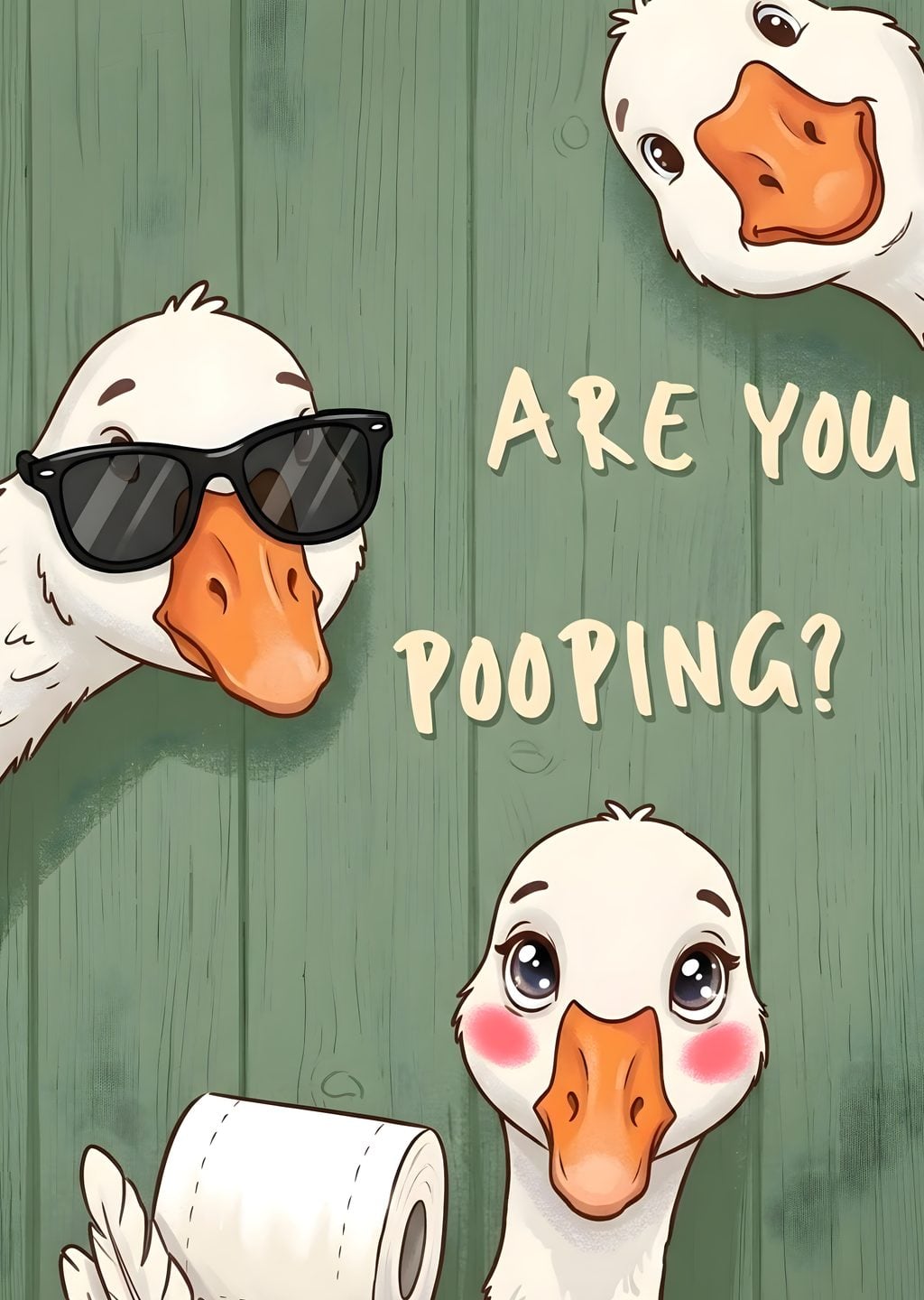 Are You Pooping? Kaz Üçlüsü