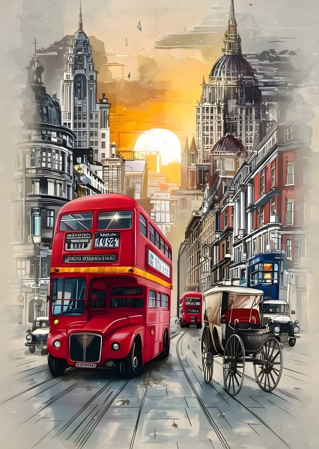 Londra Sokakları: Klasik ve Modernin Buluşması