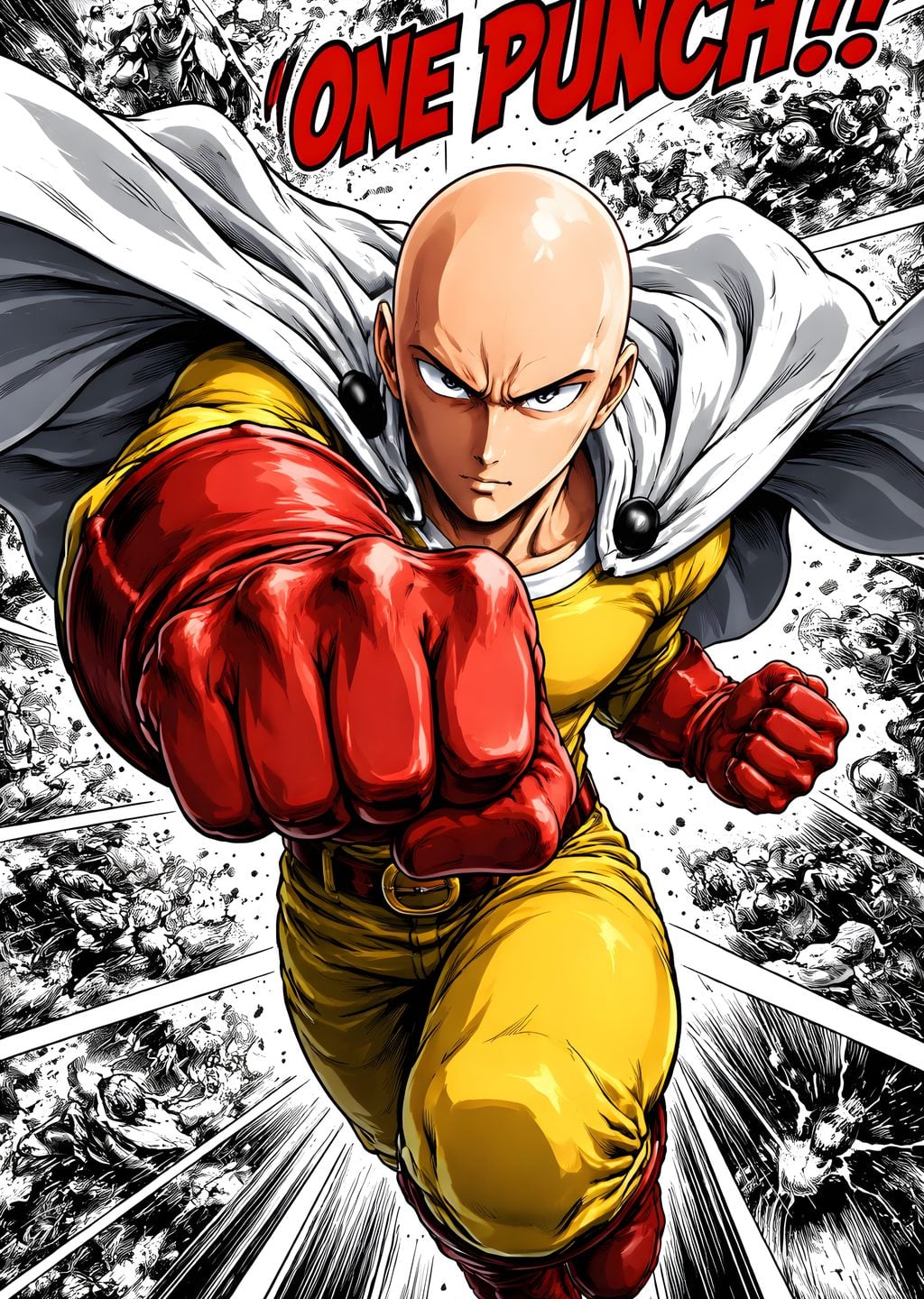 One Punch Man: Uçan Figür