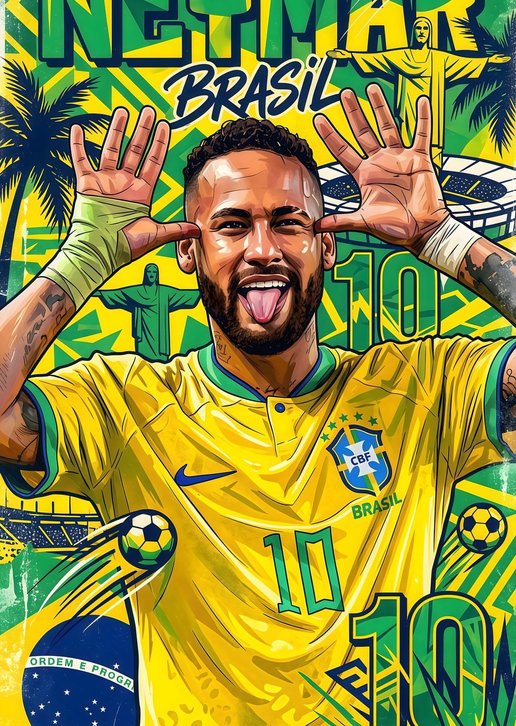 Neymar: Brasil No.10
