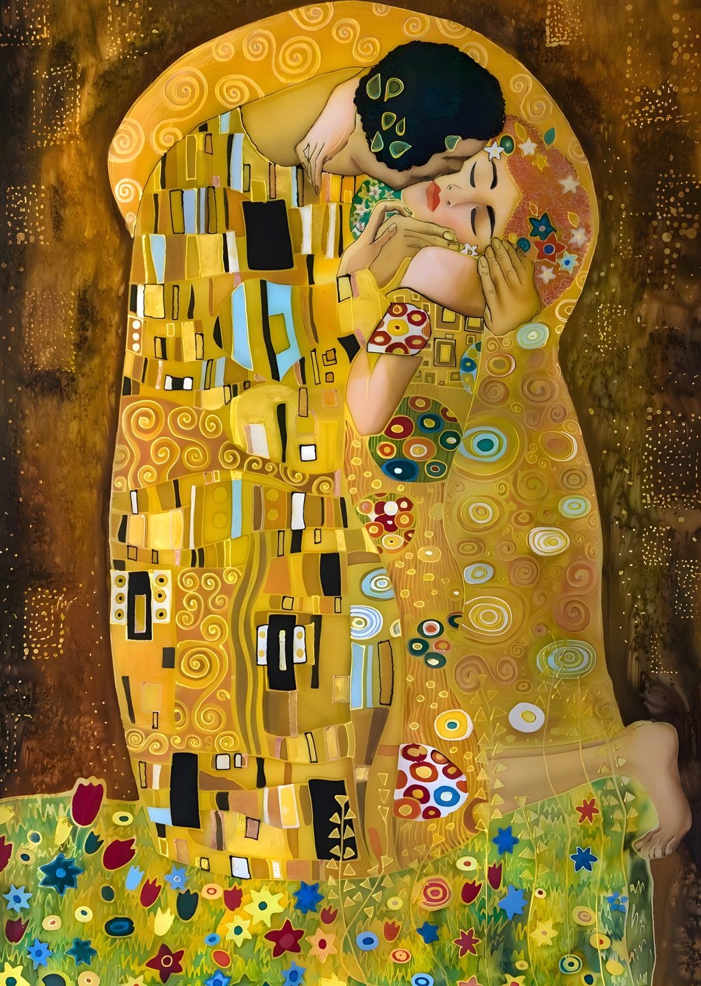 Gustav Klimt: The Kiss