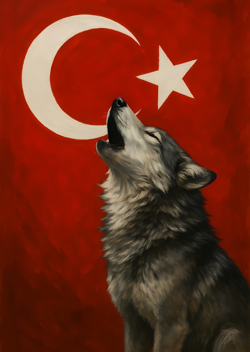 Bozkurt ve Türk Bayrağı
