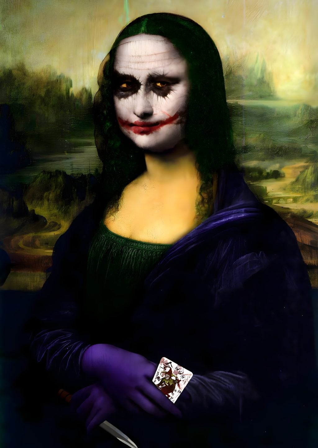 Joker Mona Lisa: Kaos ve Sanatın Dansı