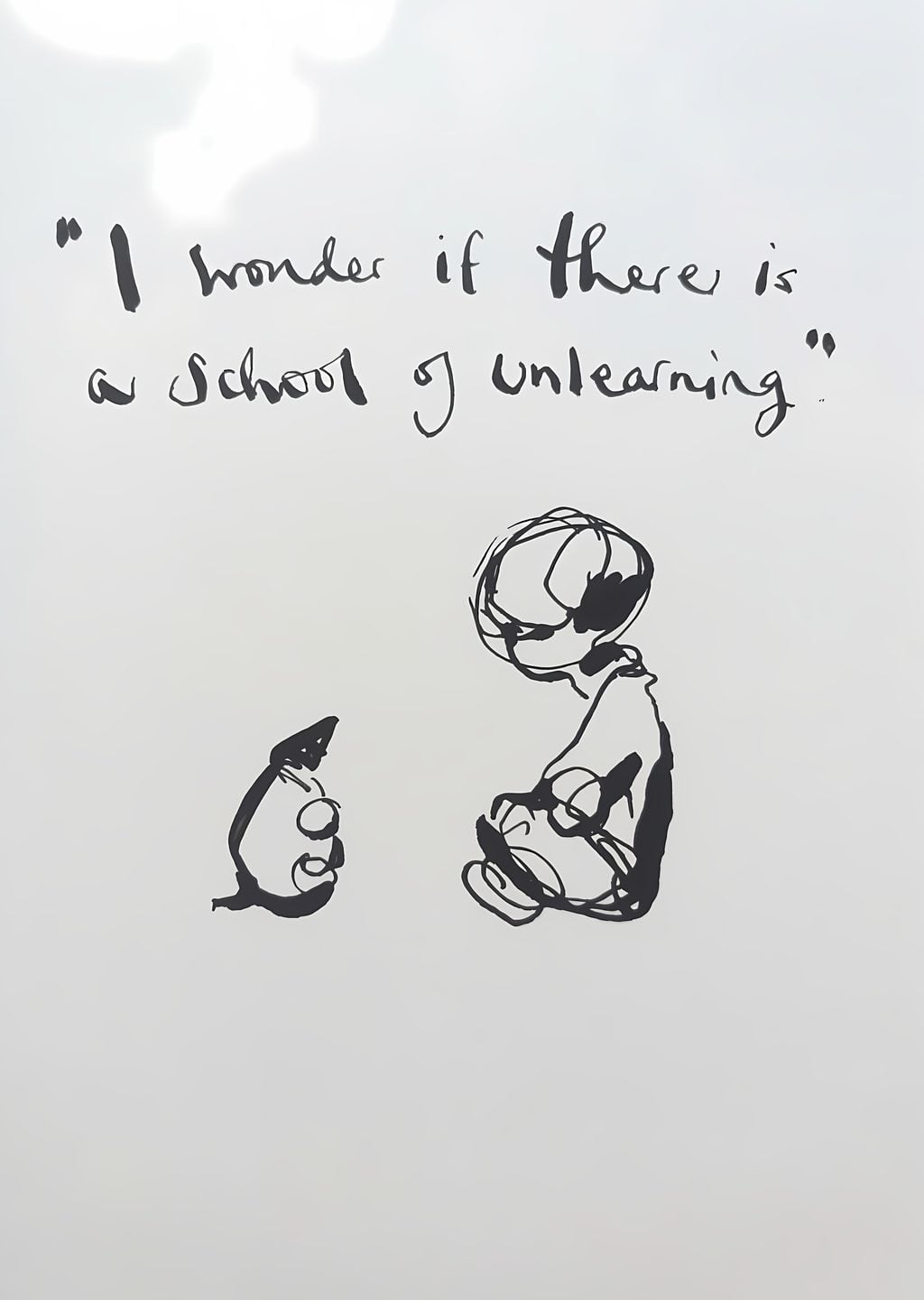 The Boy, the Mole, the Fox and the Horse: Unlearning