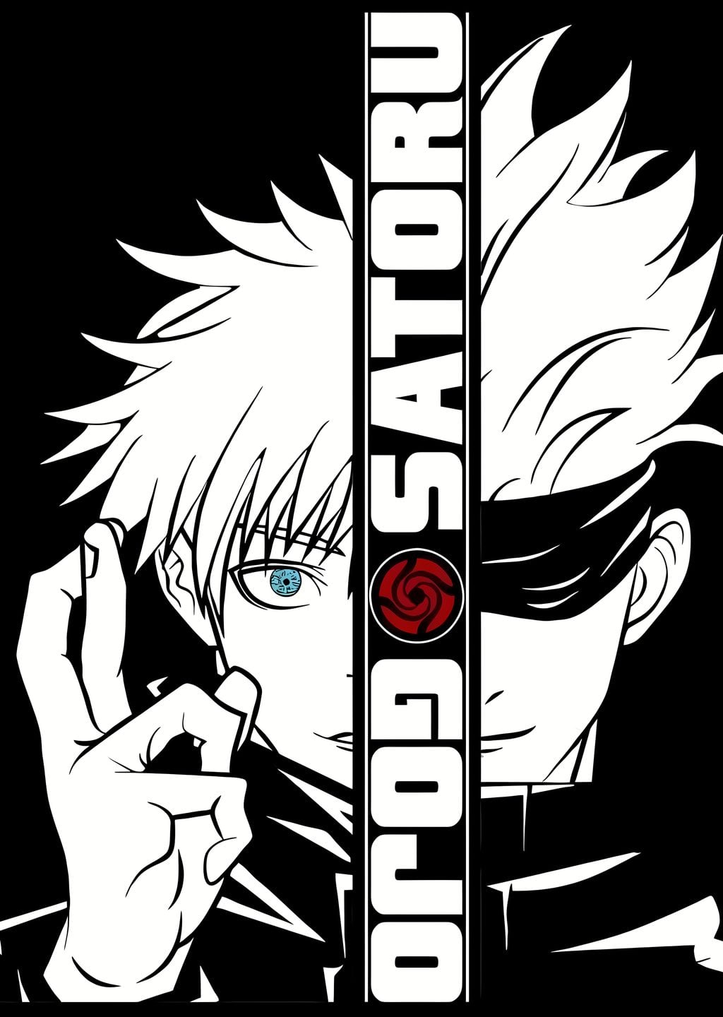 Gojo Satoru: Anime Posteri