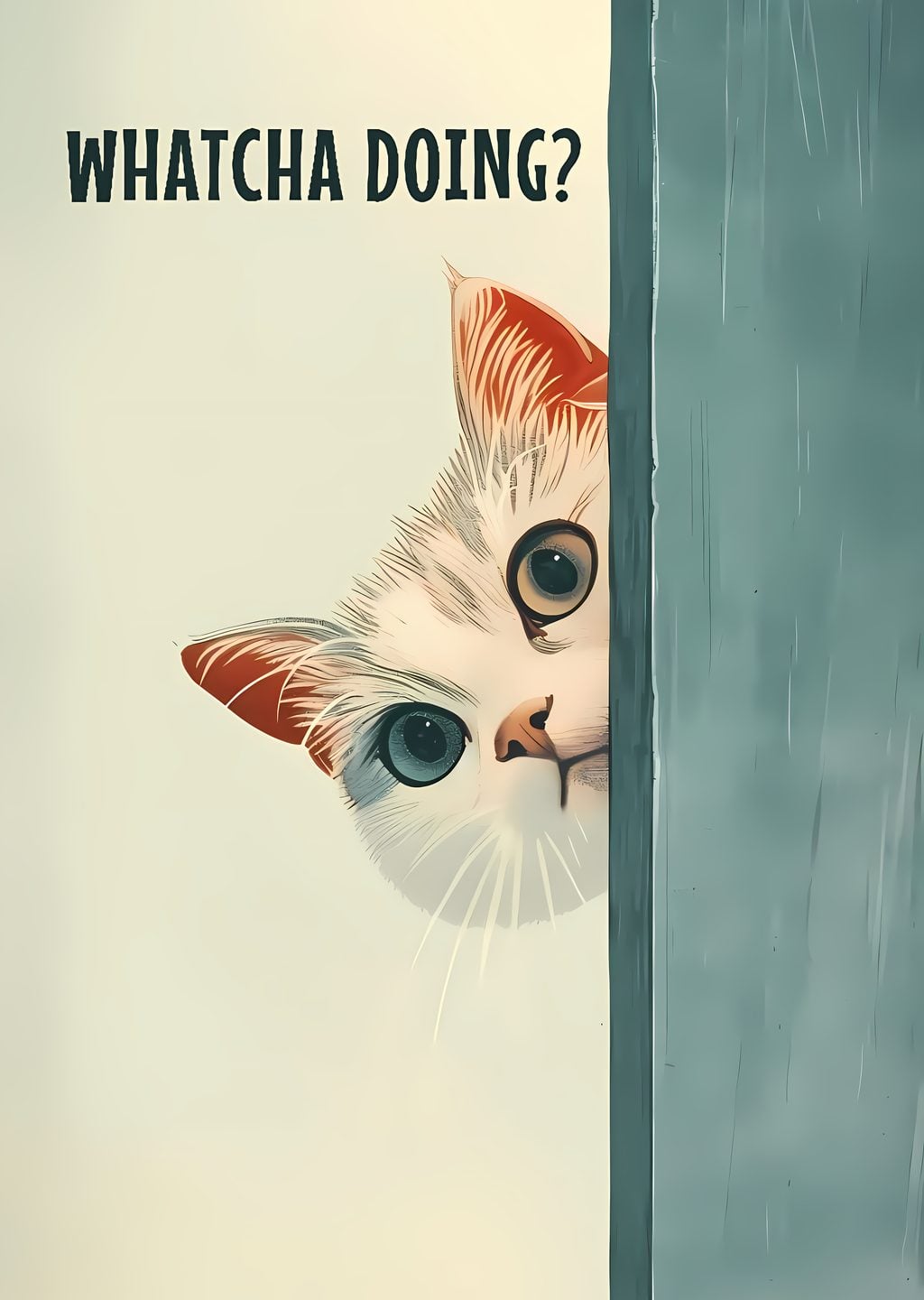 Whatcha Doing? Meraklı Kedi