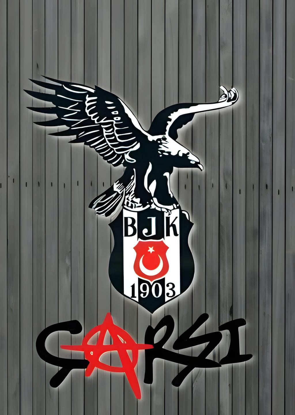 Beşiktaş Çarşı: Kartal Graffiti