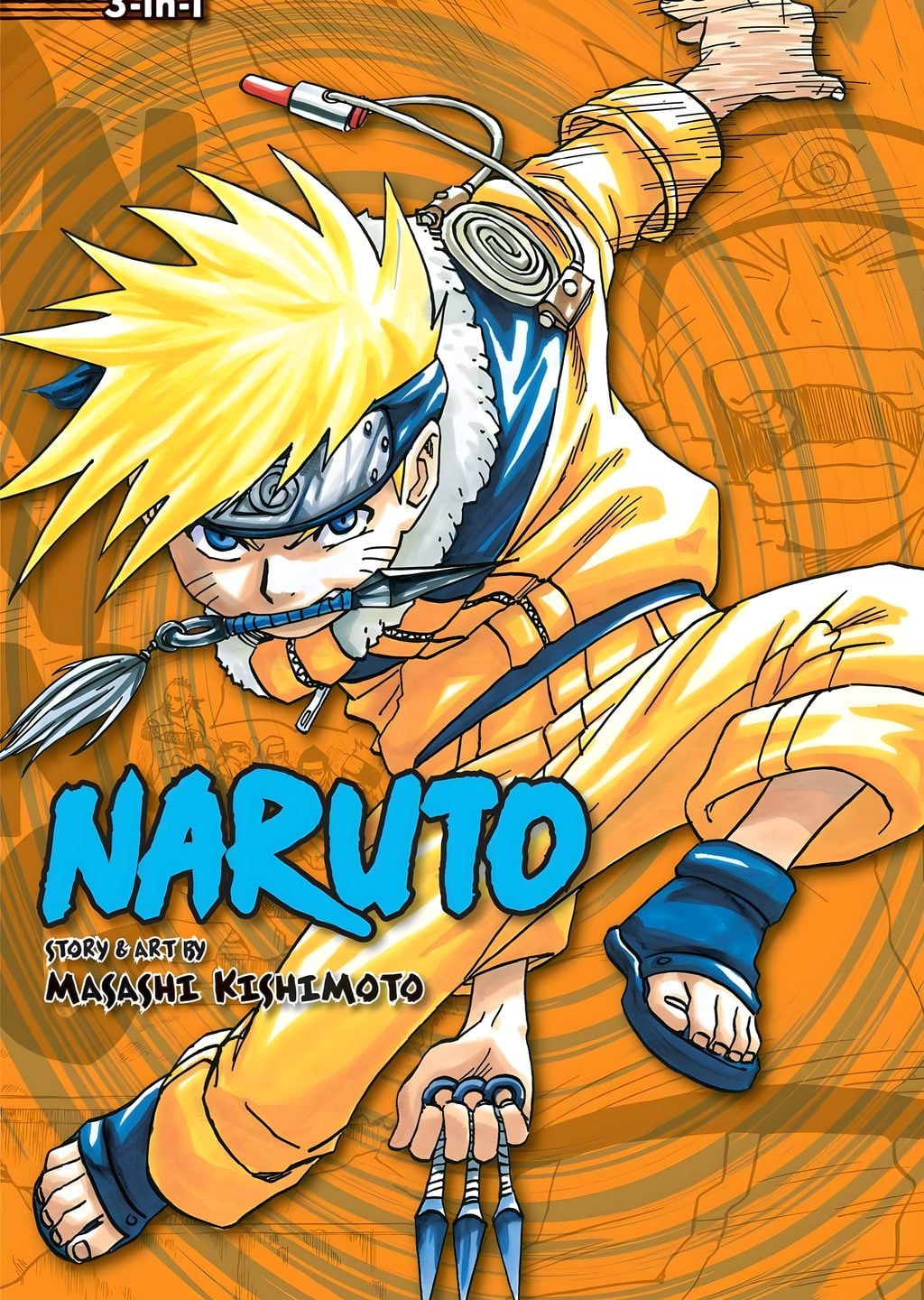 Naruto: 3-in-1 Edition Vol. 2