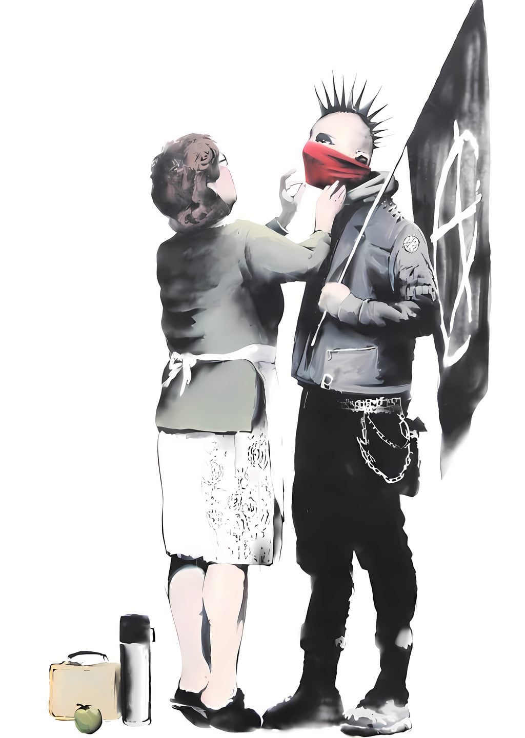 Banksy: Bayrak