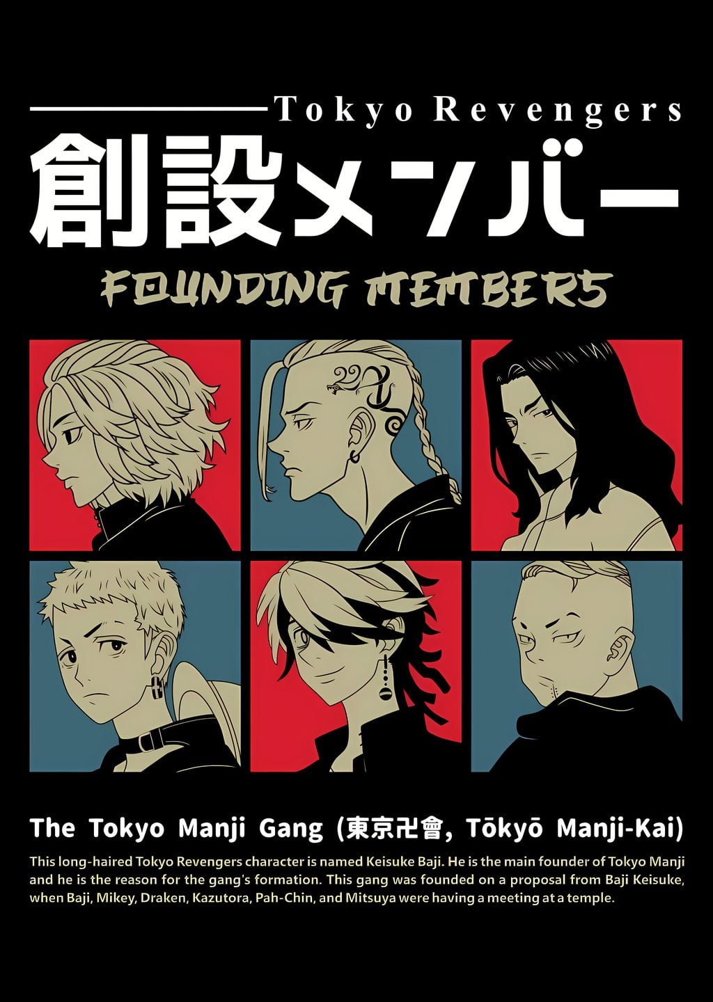 Tokyo Revengers: Founding Members