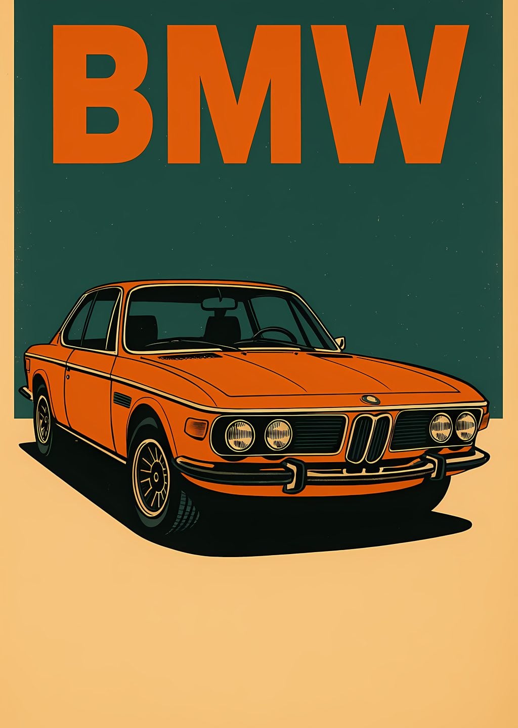 BMW: Vintage Poster