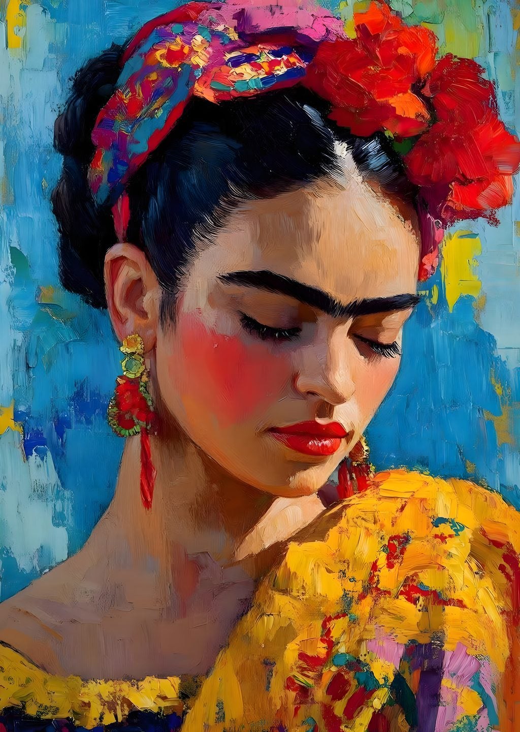 Frida Kahlo Stili Portre