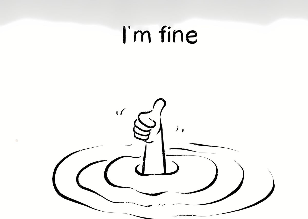 I'm fine: Su Dağında Eldivenli