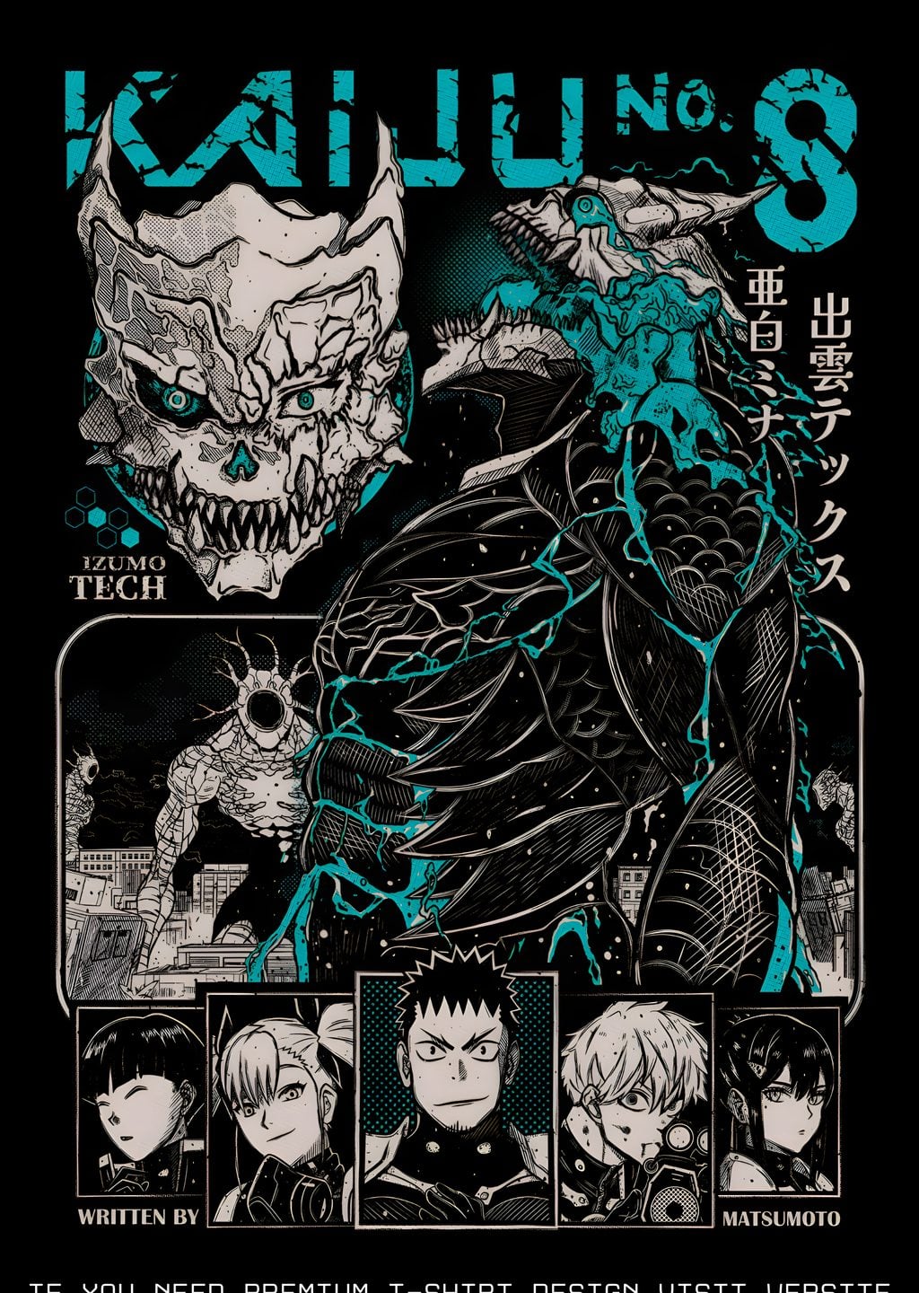 Kaiju No. 8: Monster Aesthetic