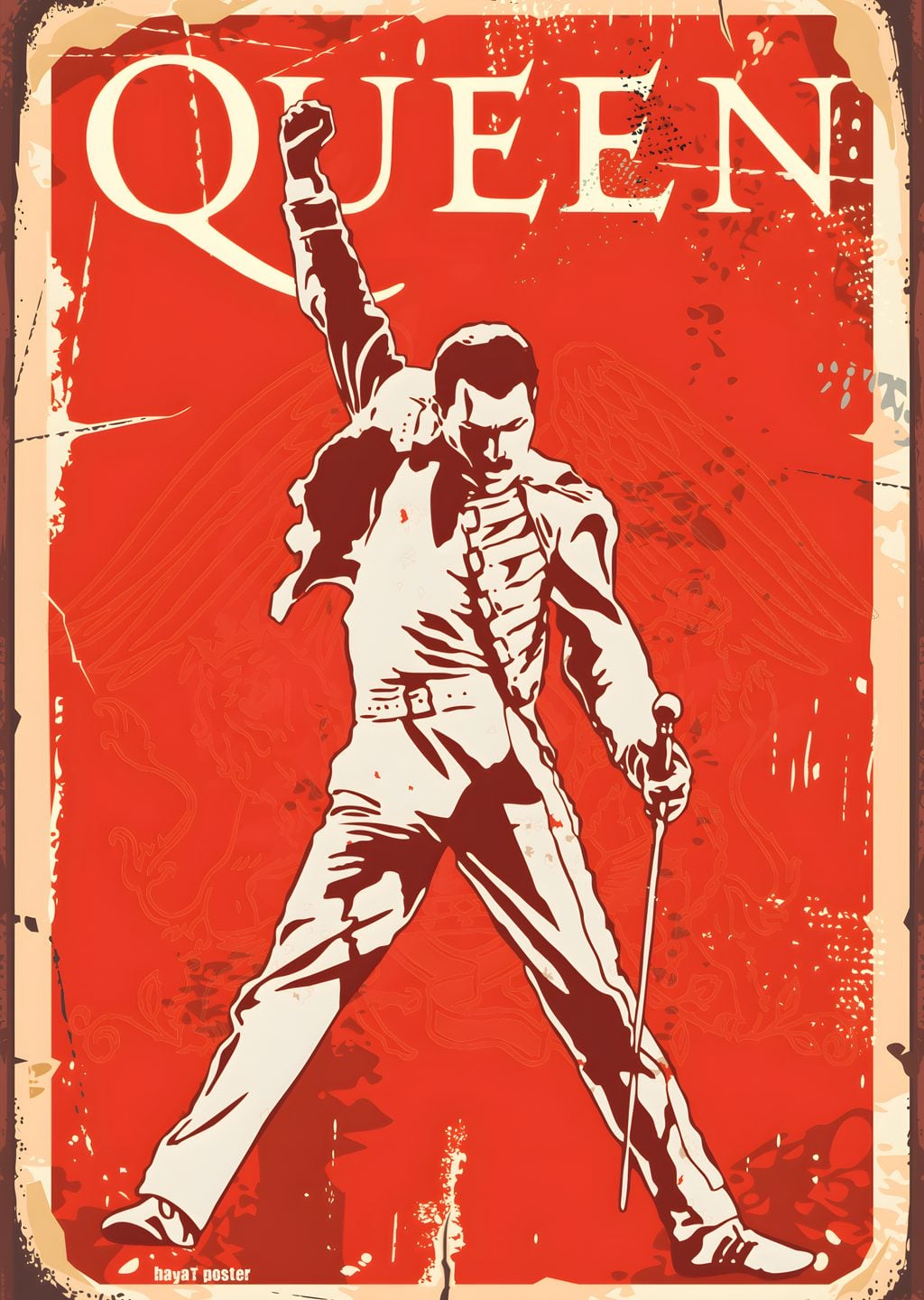 Queen: Vintage Rock Posteri