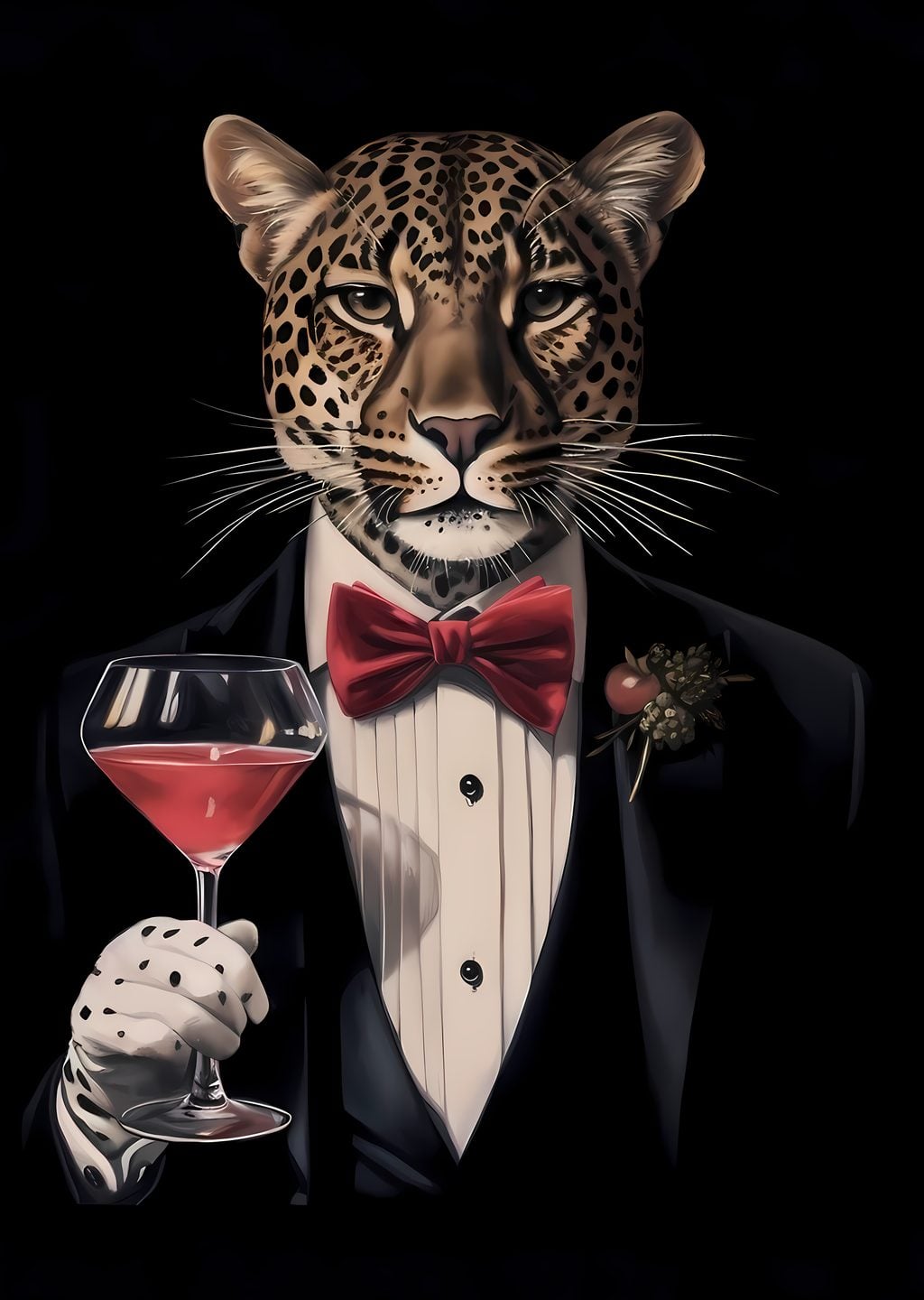 Smokinli Leopar: Şerefe