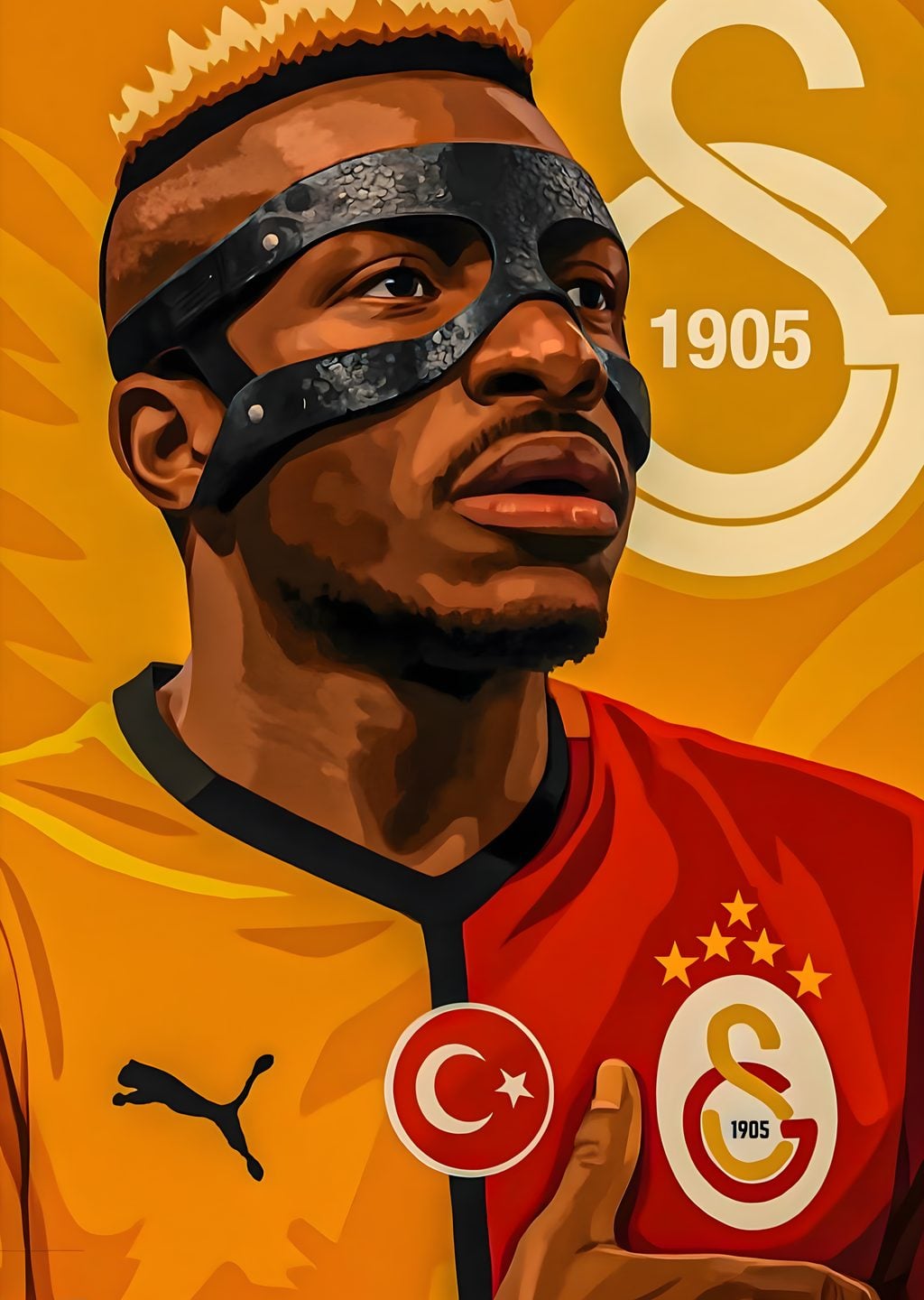Galatasaraylı Yıldız: Maske
