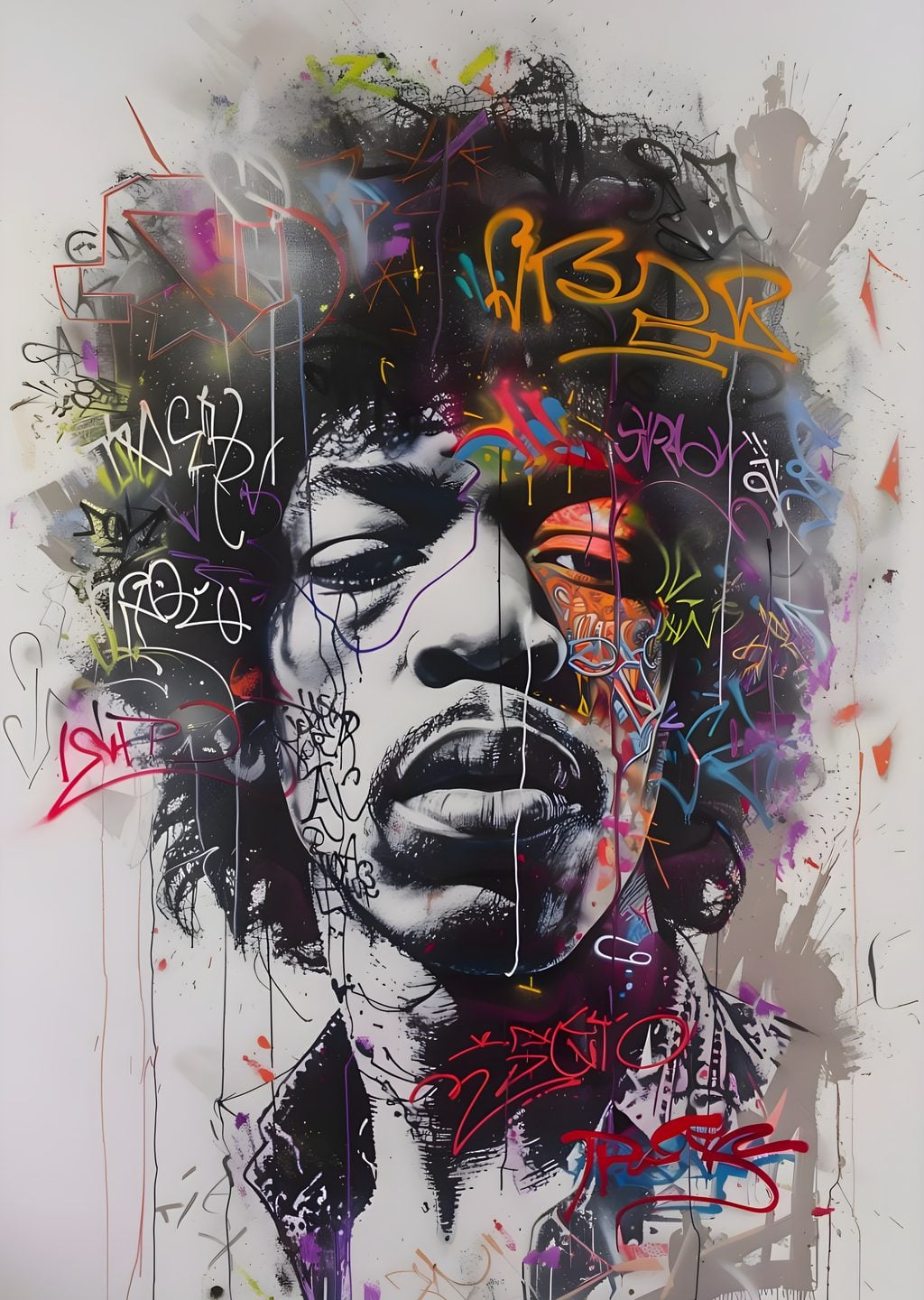 Jimi Hendrix: Graffiti Sanatı