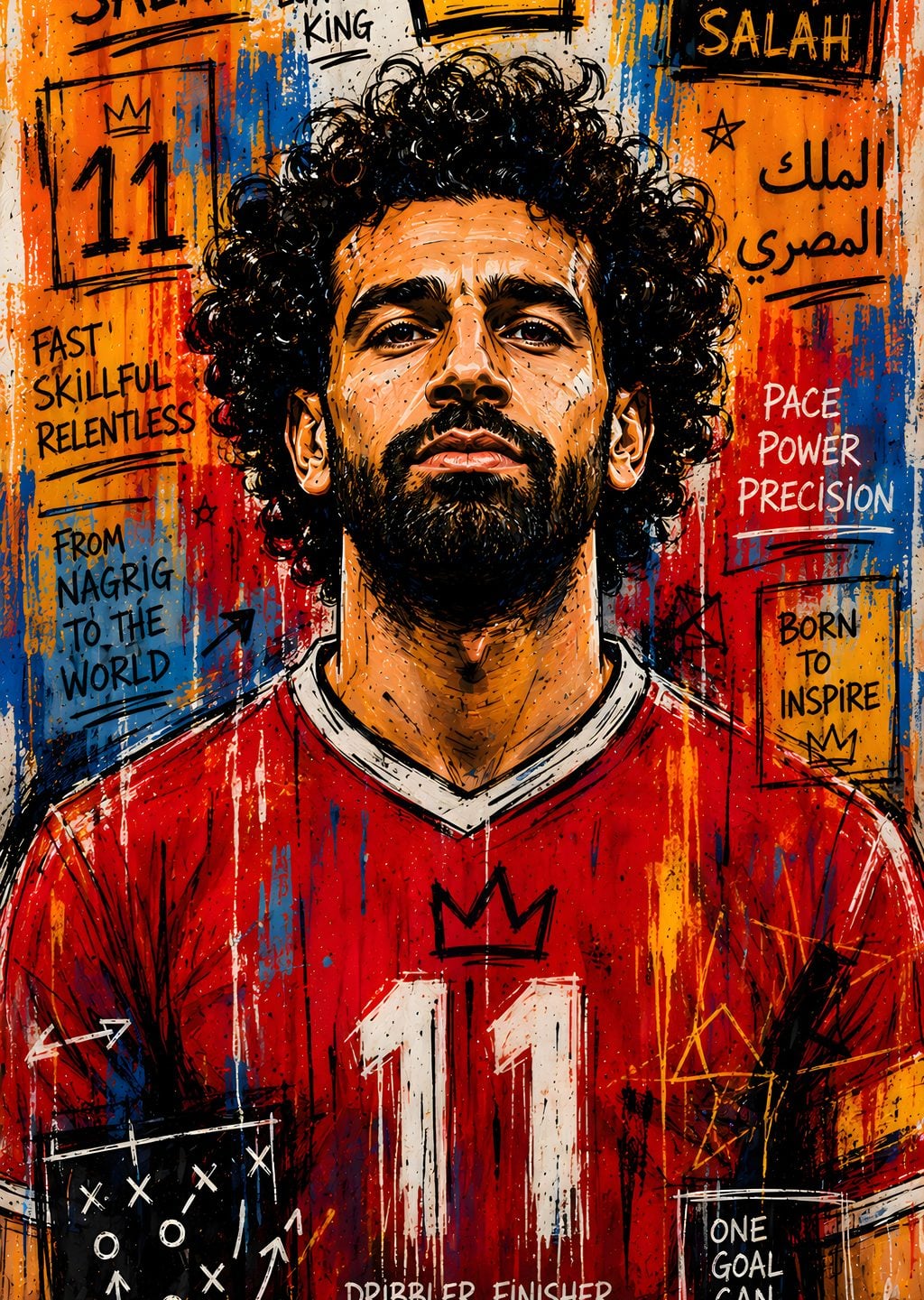 King Salah: Futbol Portresi