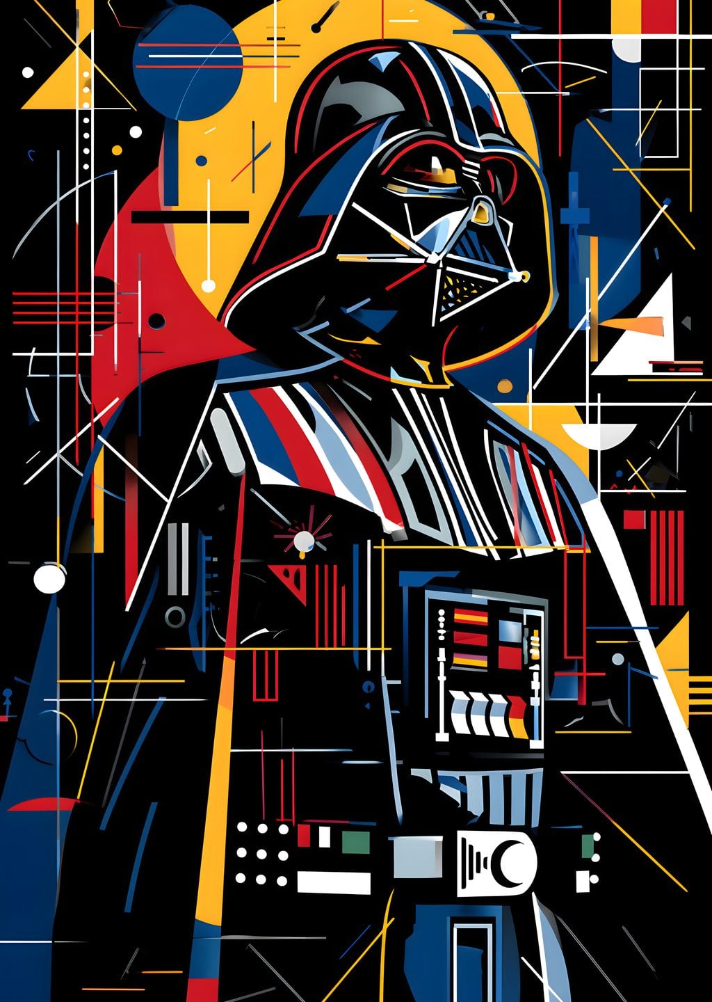 Darth Vader: Kandinsky Tarzı