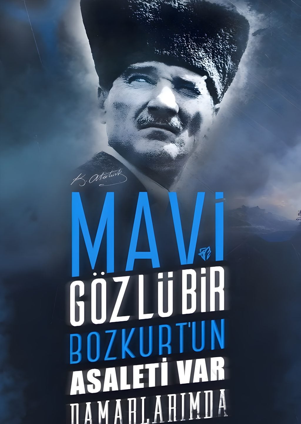 Mavi Gözlü Bozkurt