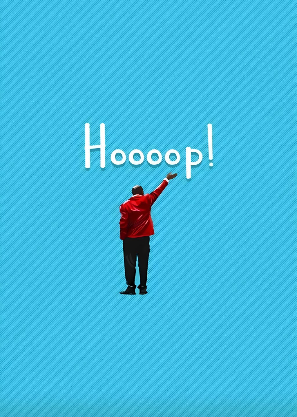 Hoooop! Minimalist İllüstrasyon