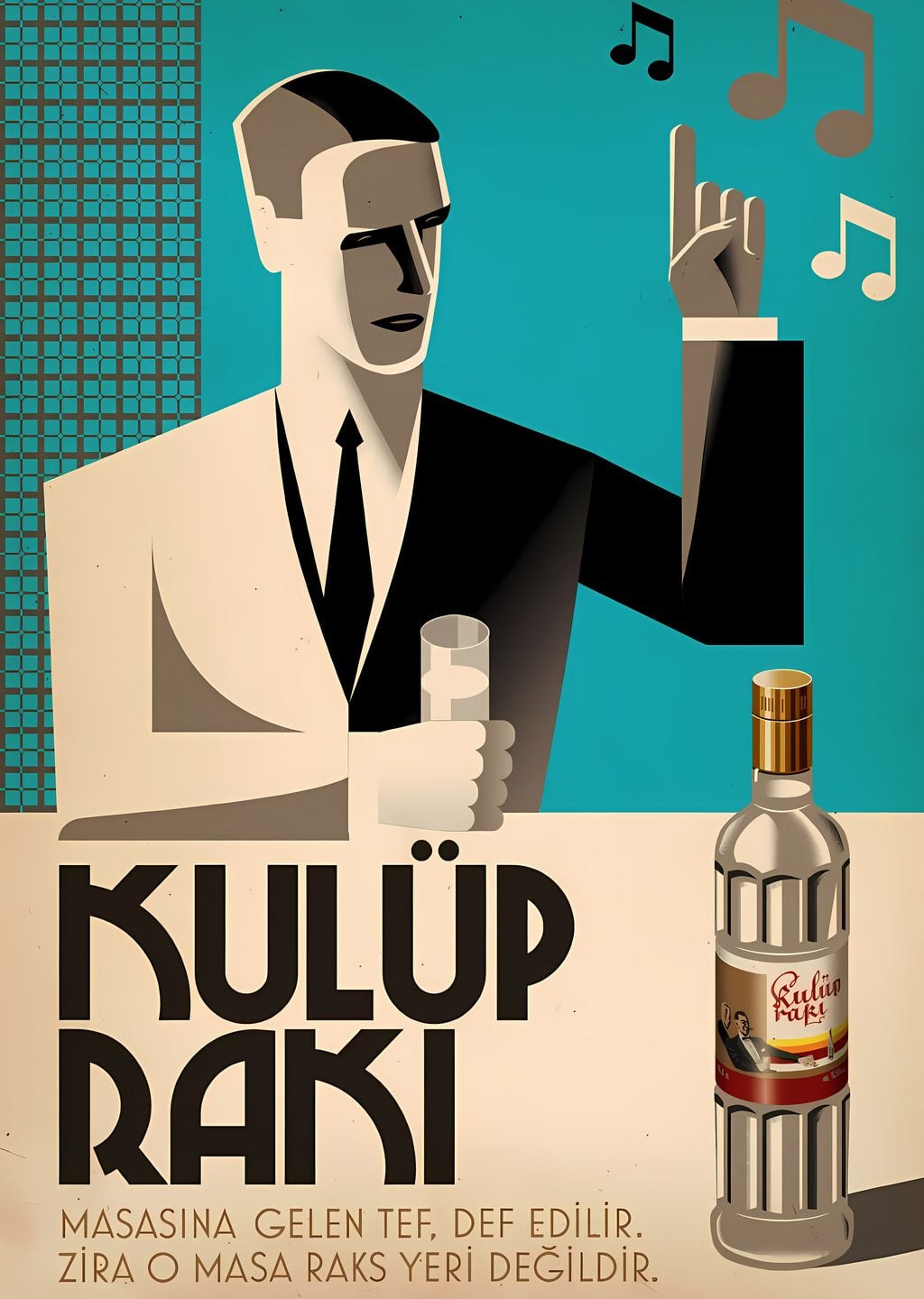 Kulüp Rakı: Vintage Reklam