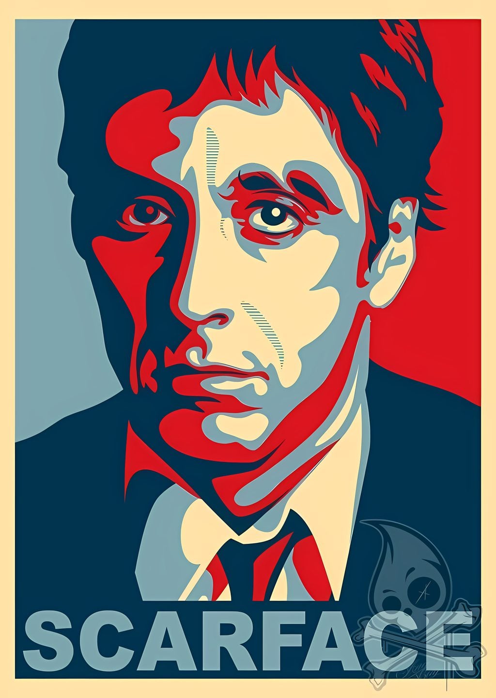Scarface: Vektör Portre