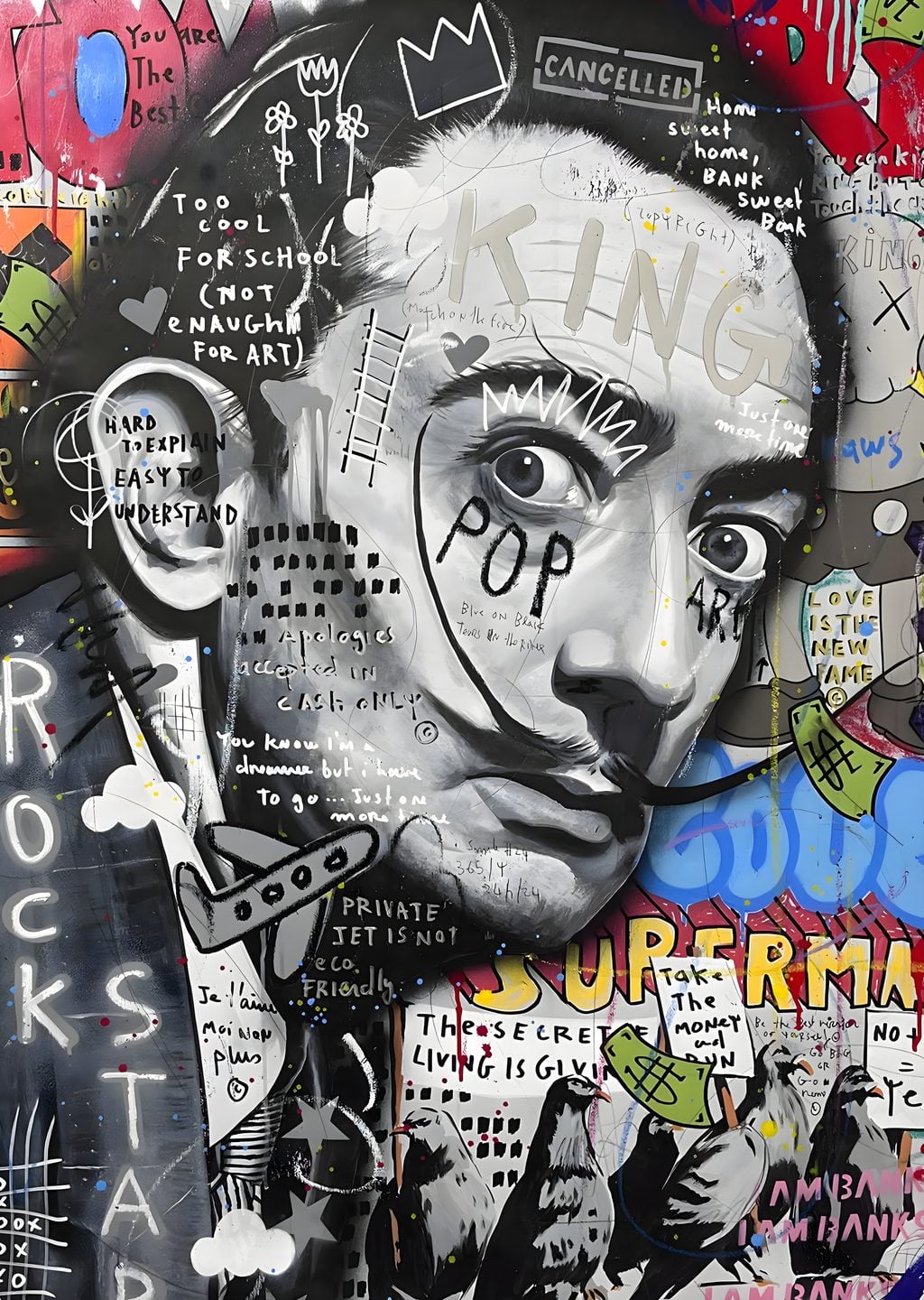 Salvador Dalí: Pop Art Portre