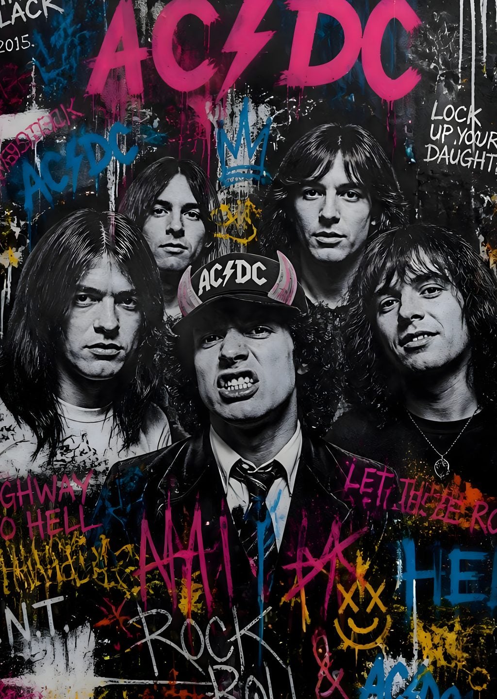 AC/DC: Graffiti Posteri