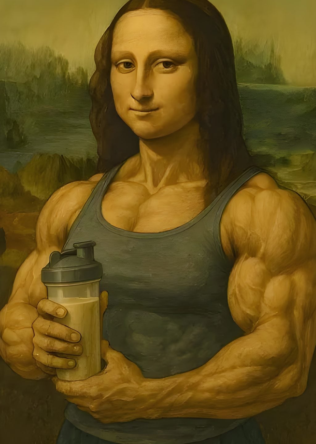 Mona Lisa: Fitness Versiyonu