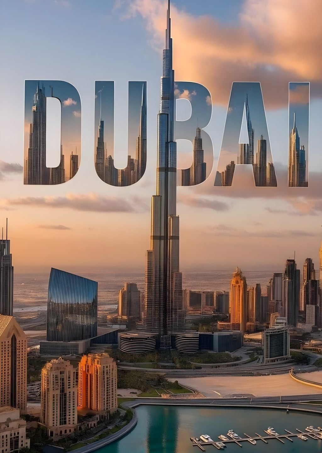Dubai: Burj Khalifa'nın Göz Alıcı Manzarası