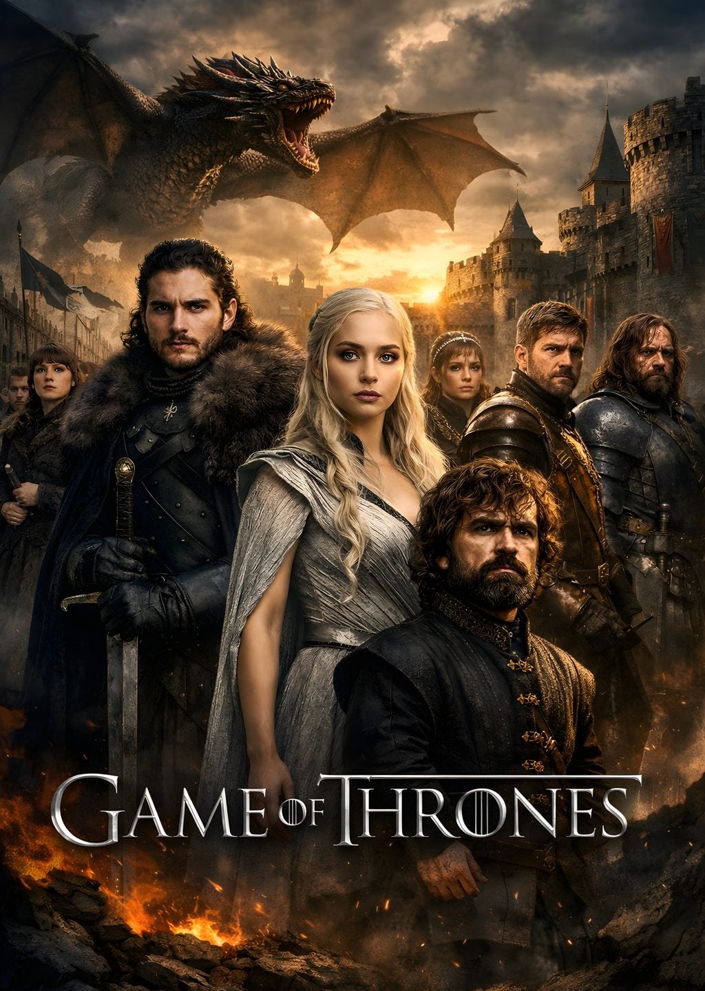 Game of Thrones: Efsane Dizi Posteri