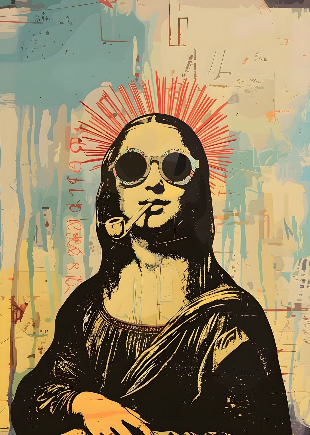 Hippi Mona Lisa