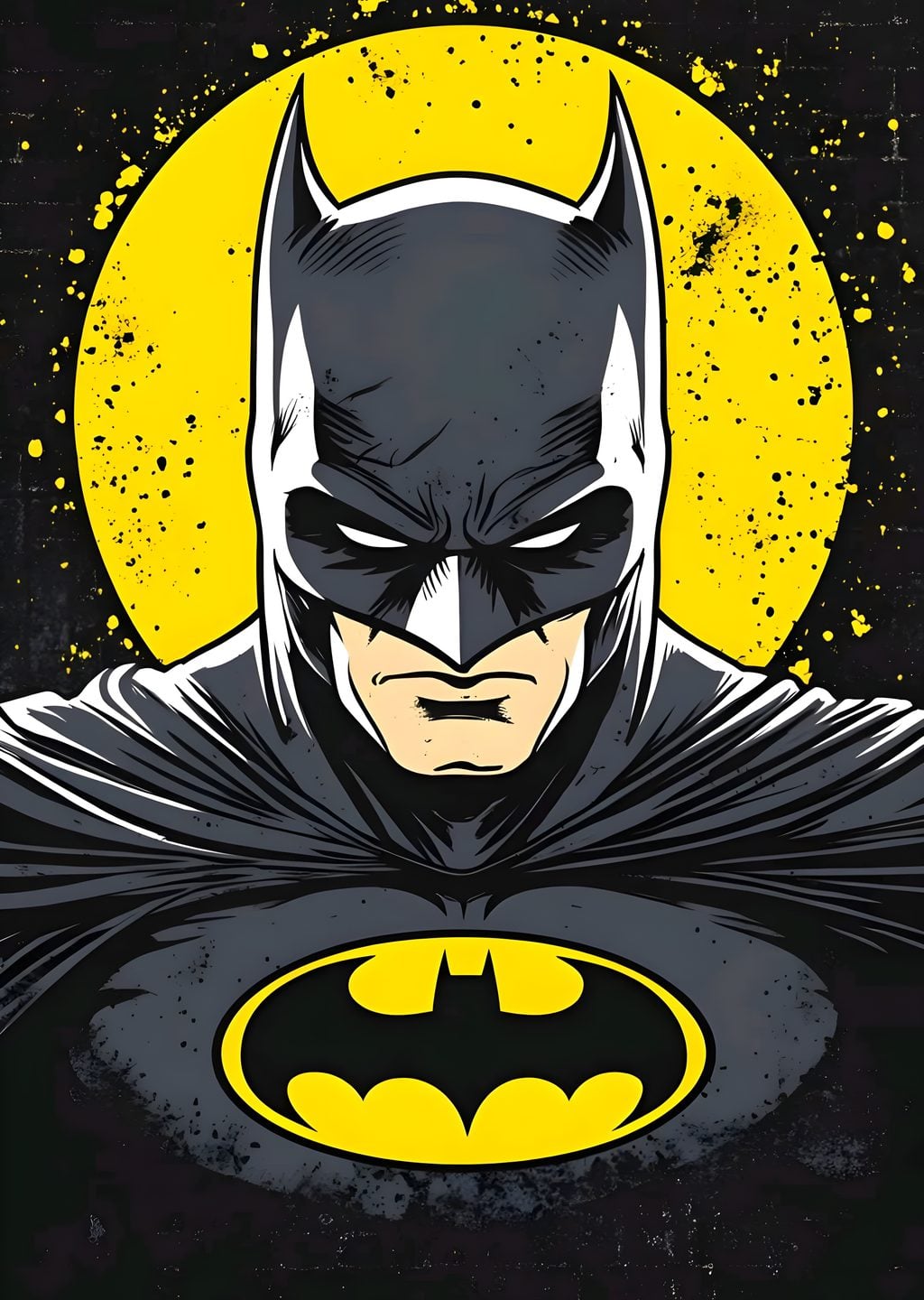 Batman: Aydınlık Arka Planlı Posteri