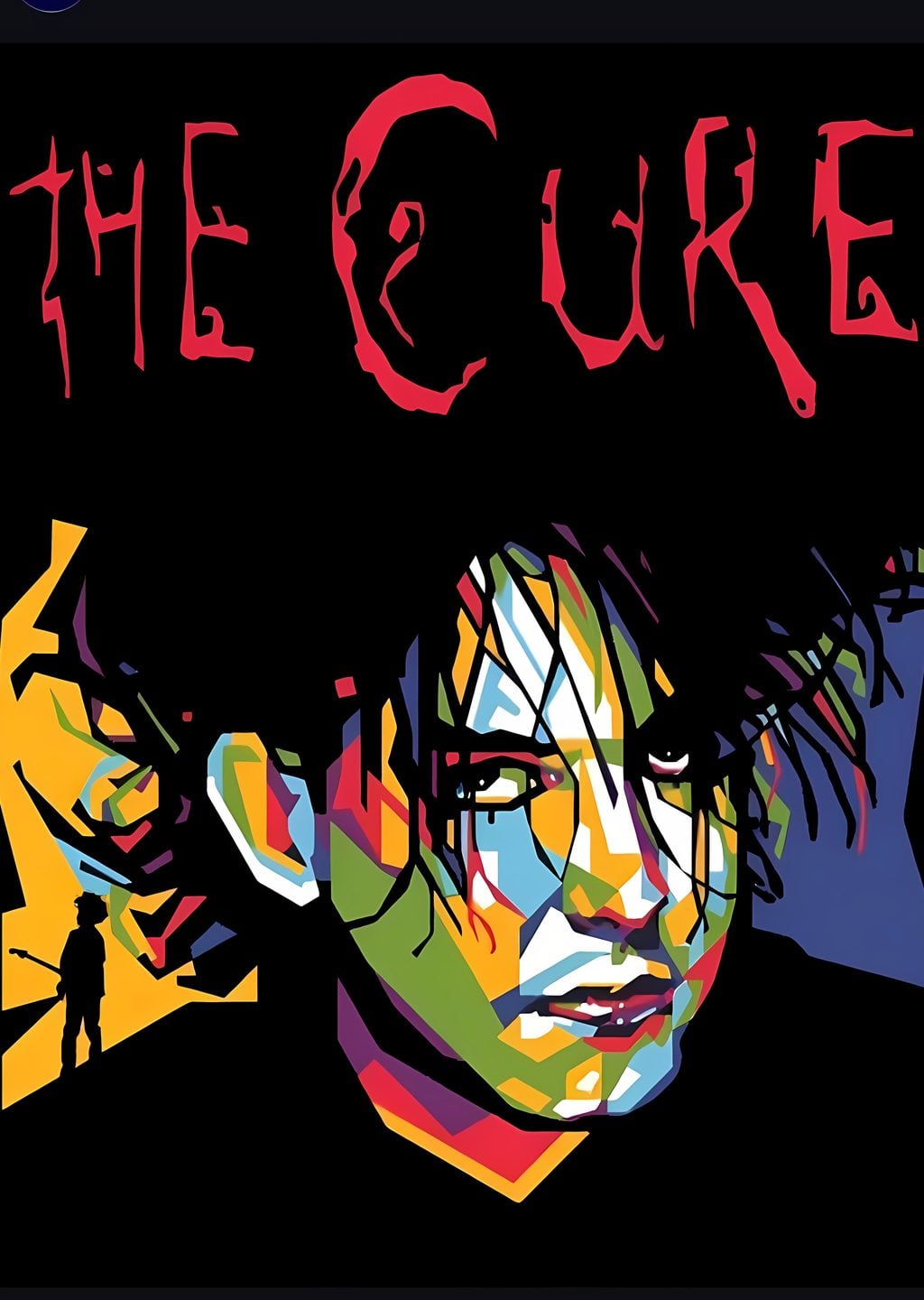 The Cure: Robert Smith Portresi