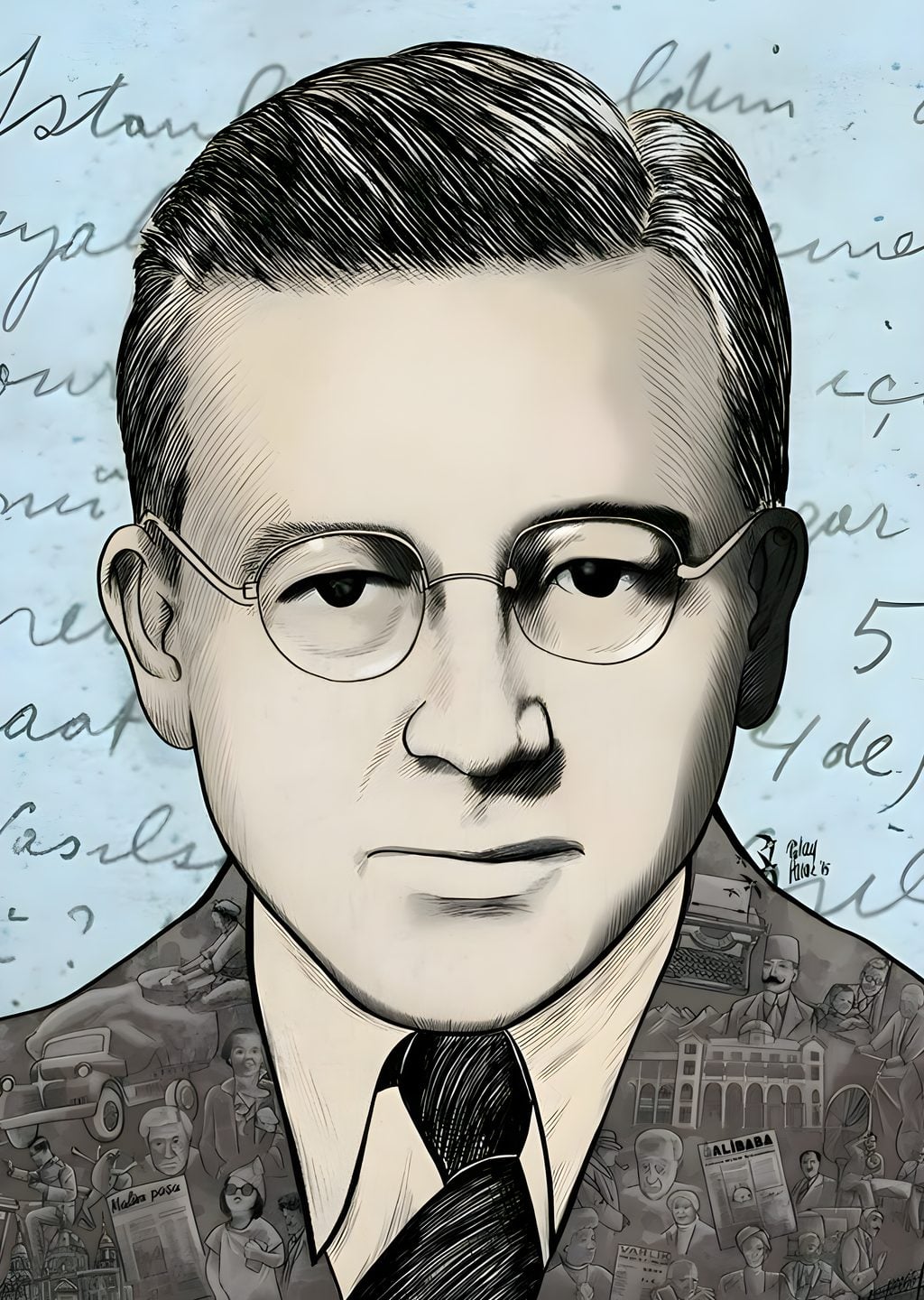 Sait Faik Abasıyanık Portresi