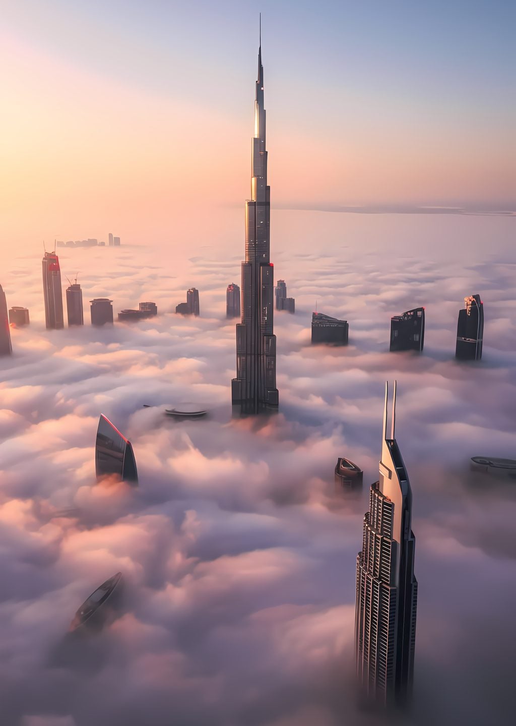 Burj Khalifa: Sislerin Üzerinde Dubai