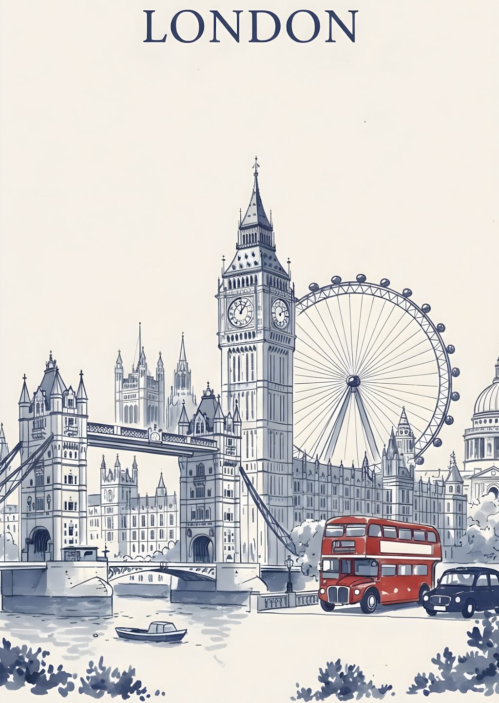 Londra: Thames'in İkonik Silueti