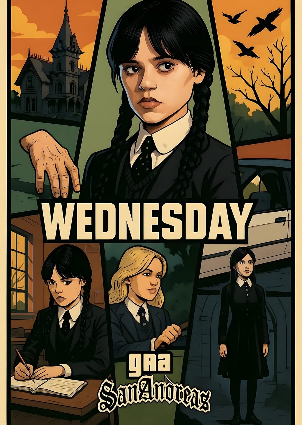 Wednesday: Nevermore Akademisi