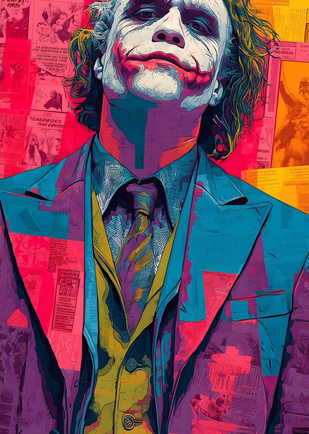 Joker: Pop Art Portre