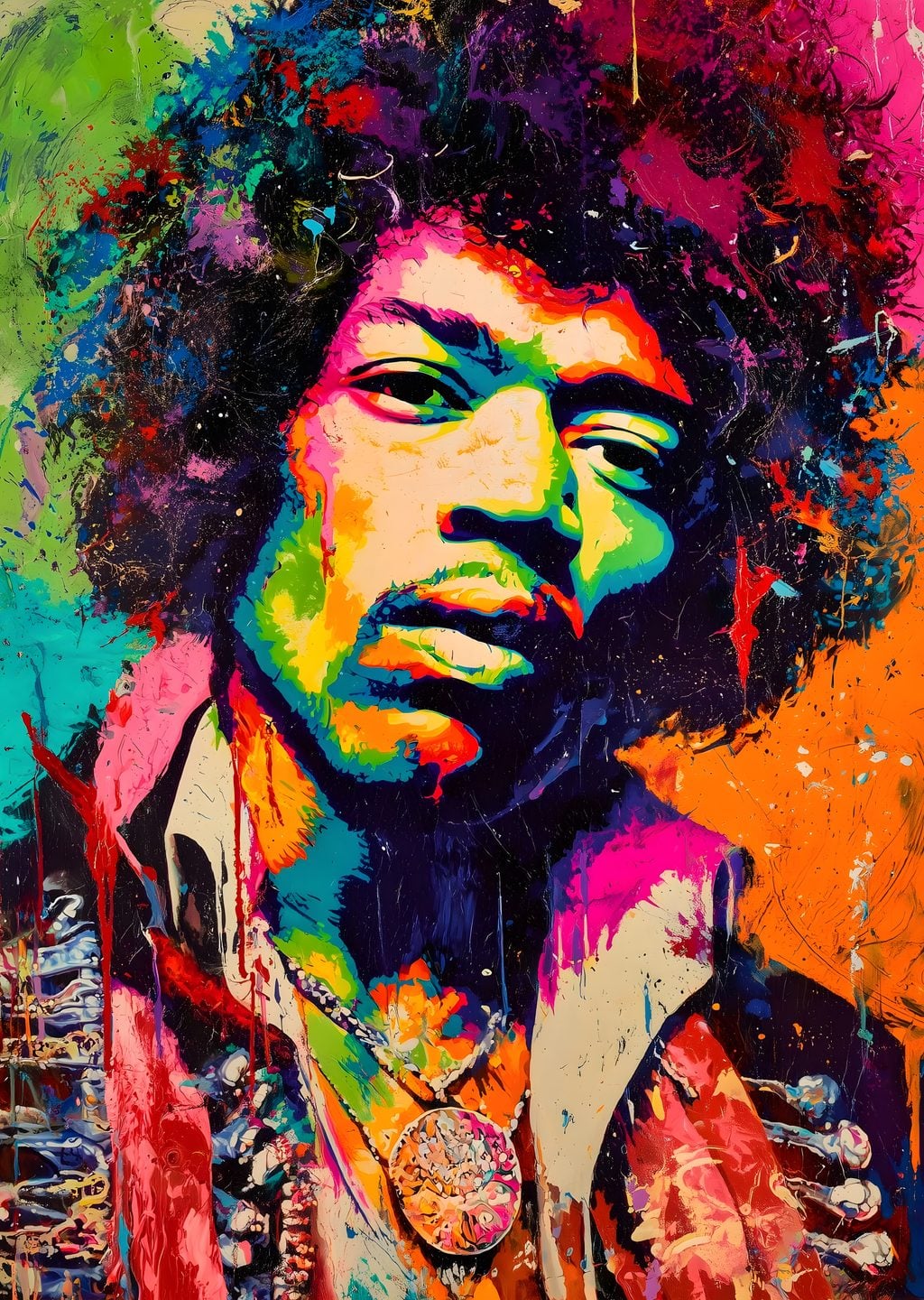 Jimi Hendrix: Renkli Portre