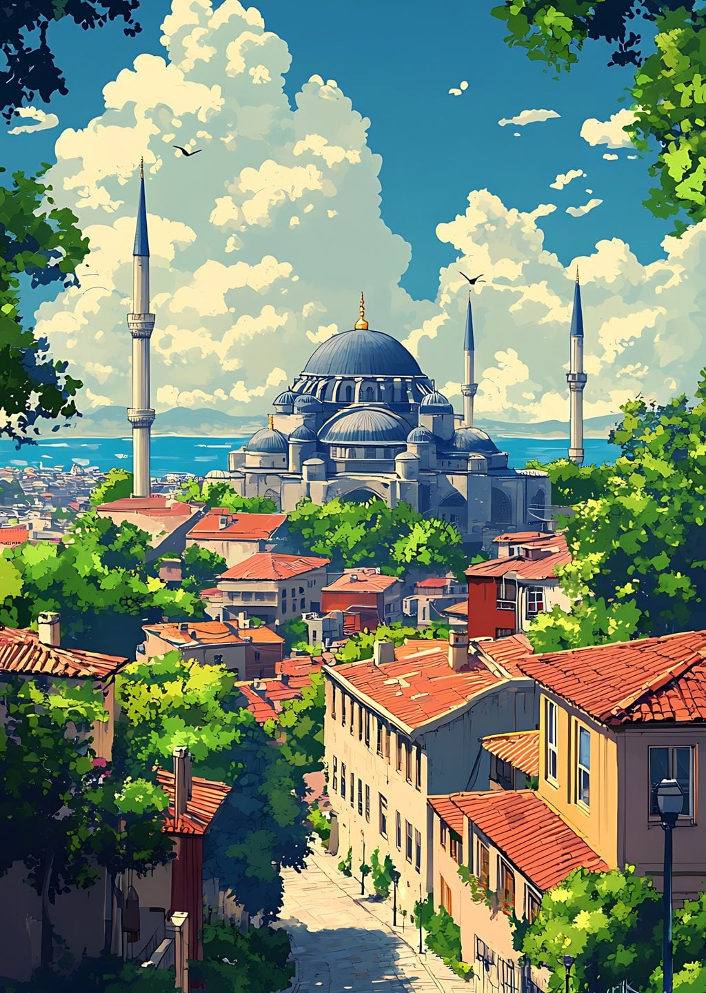 İstanbul Manzarası: Osmanlı Mimarisi