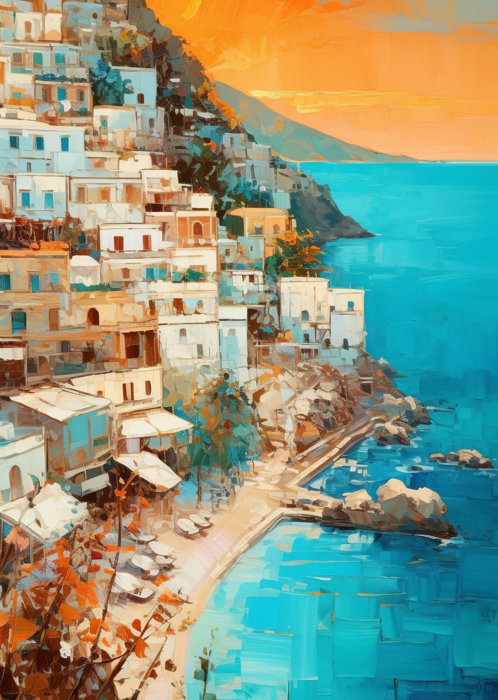 Santorini Manzara