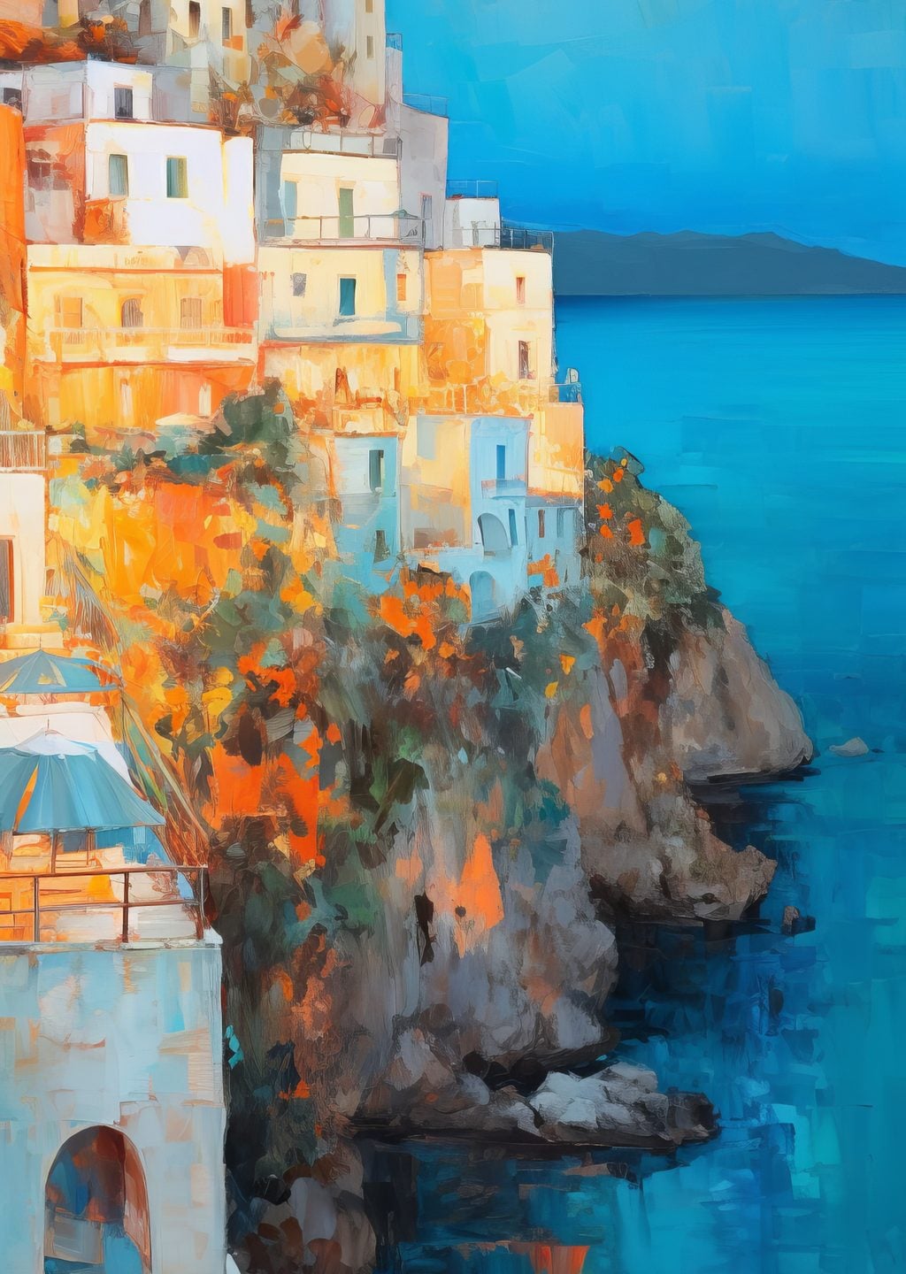 Santorini Manzarası