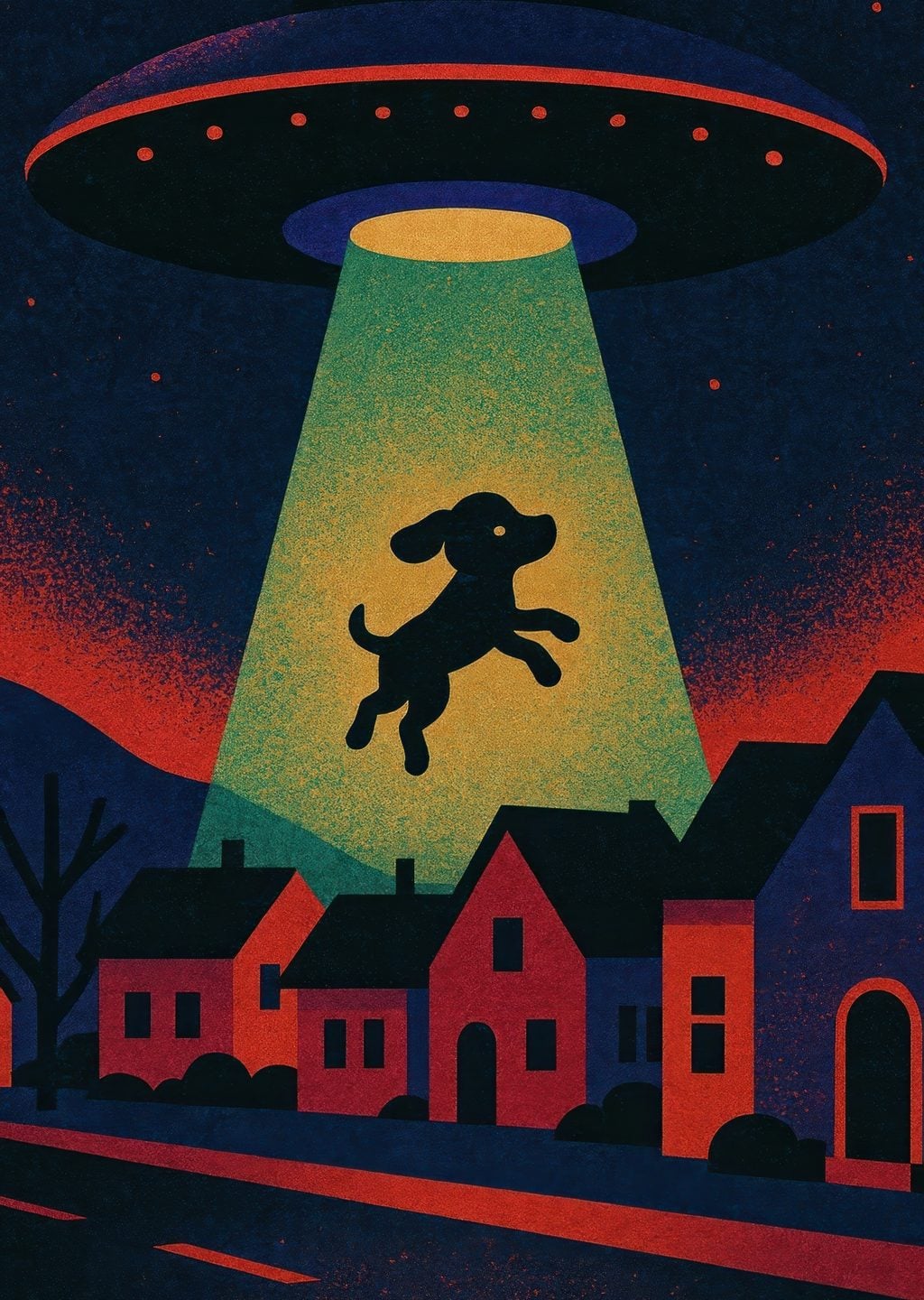 UFO Köpeği Kaçırıyor
